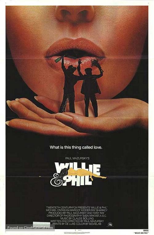 Willie &amp; Phil - Movie Poster