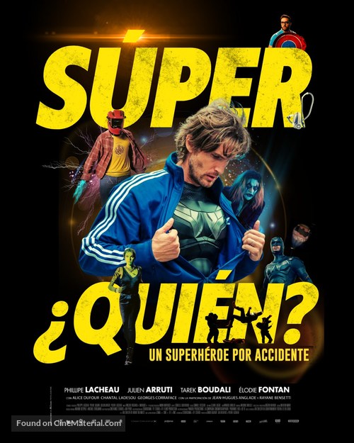 Super-h&eacute;ros malgr&eacute; lui - Mexican Movie Poster