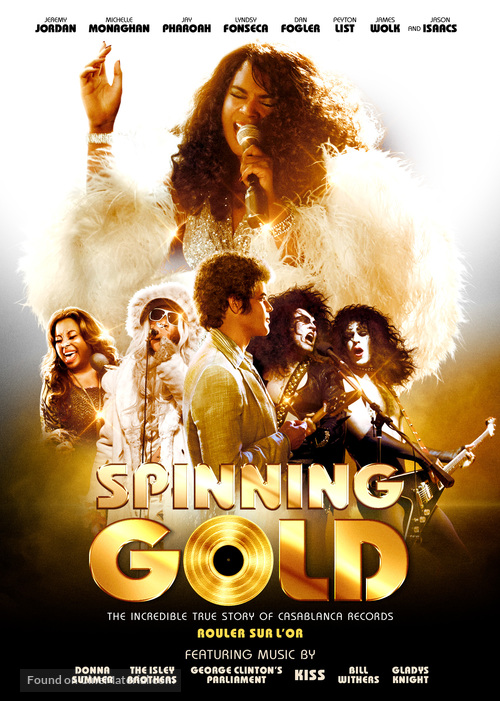 Spinning Gold - Canadian DVD movie cover