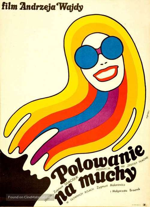 Polowanie na muchy - Polish Movie Poster