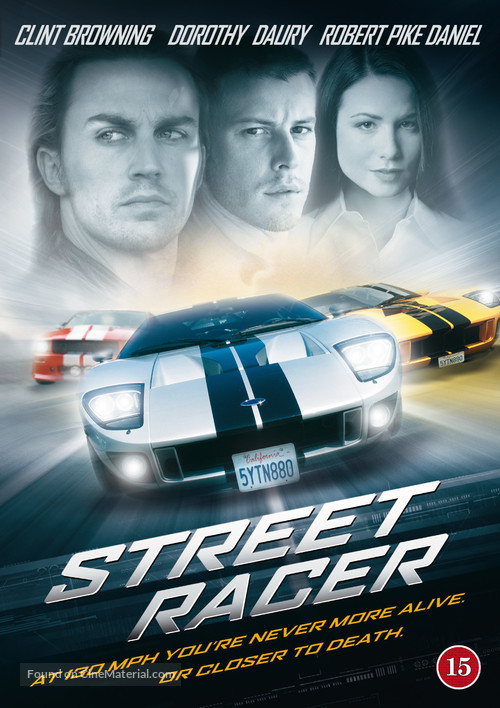 Street Racer - Danish Movie Cover