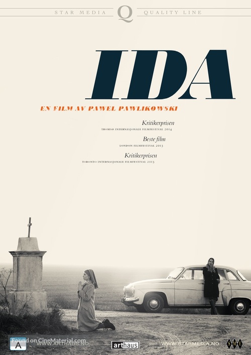 Ida - Norwegian DVD movie cover