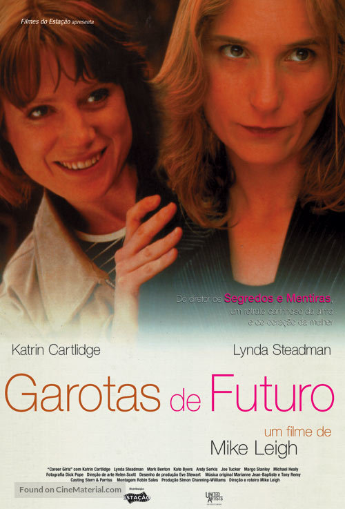 Career Girls - Brazilian Movie Poster