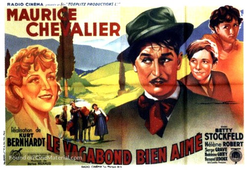 Le vagabond bien-aim&eacute; - French Movie Poster