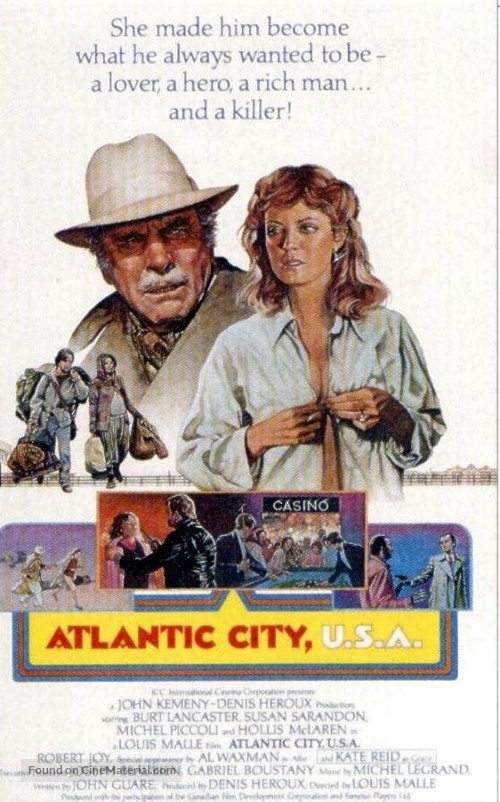 ATLANTIC CITY MOVIE POSTER - ATLANTIC CITY MOVIE POSTER