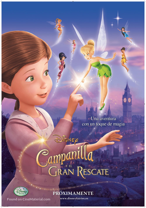 Tinker Bell and the Great Fairy Rescue - Spanish Movie Poster