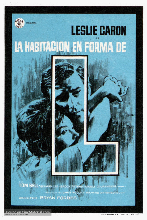 The L-Shaped Room - Spanish Movie Poster