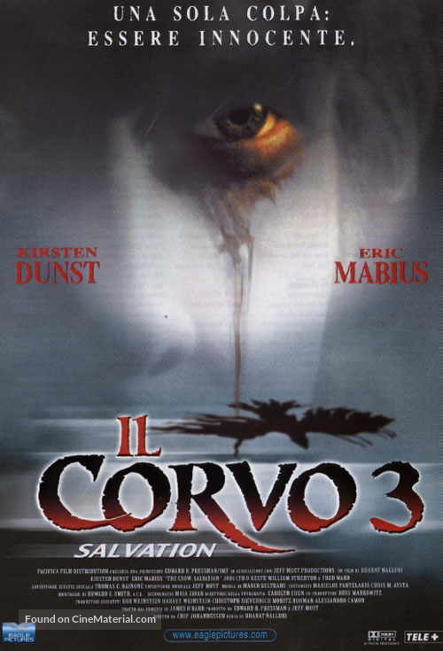 The Crow: Salvation - Italian Movie Poster