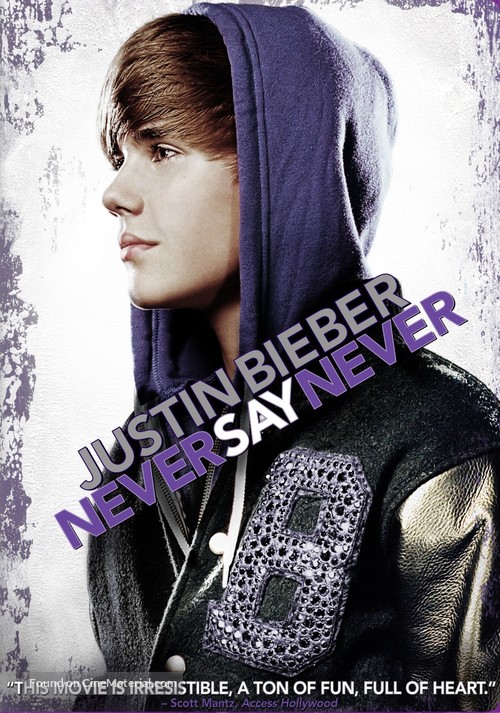Justin Bieber: Never Say Never - DVD movie cover