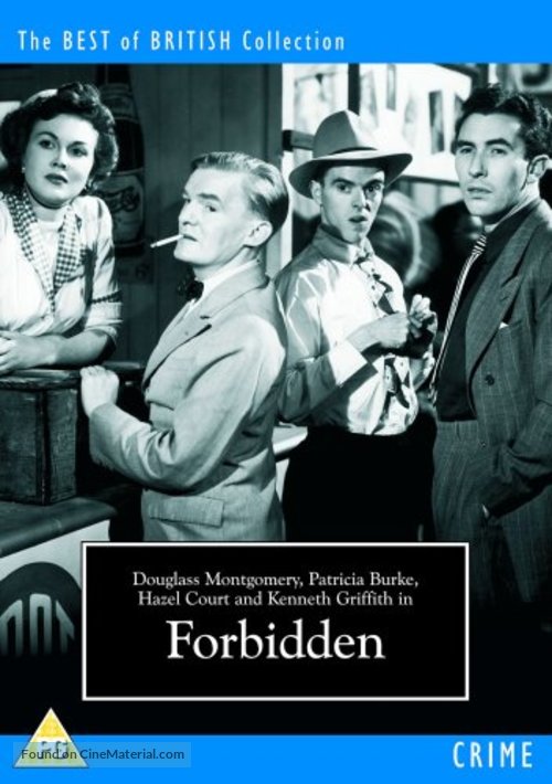 Forbidden - British DVD movie cover