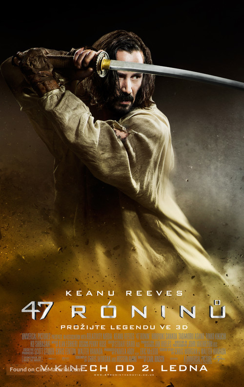 47 Ronin - Czech Movie Poster