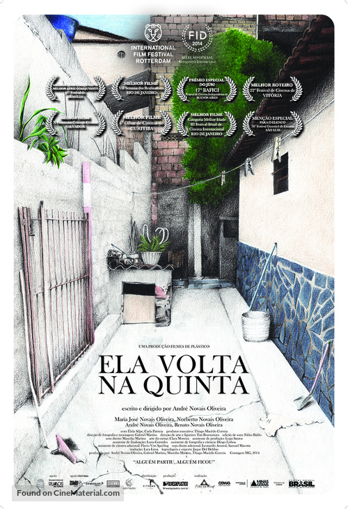 Ela Volta na Quinta - Brazilian Movie Poster