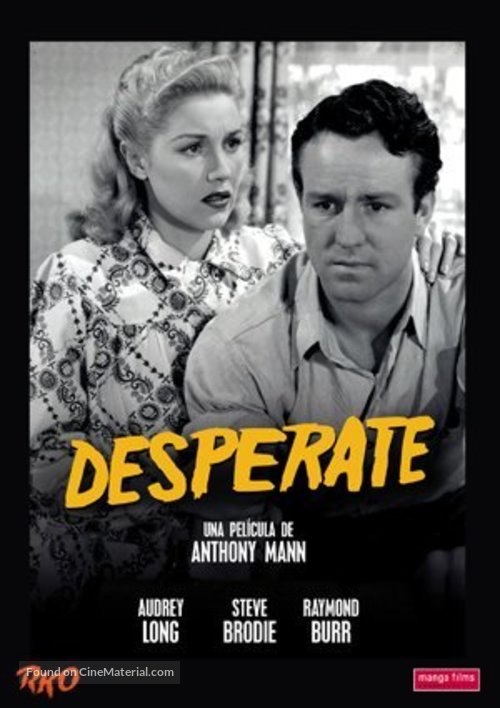 Desperate - Spanish DVD movie cover