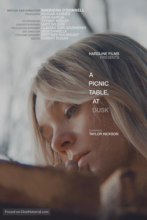 A Picnic Table, At Dusk - Movie Poster