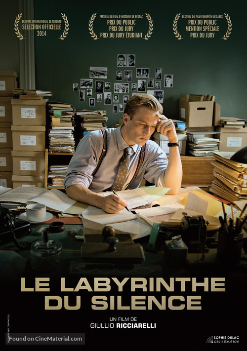 Im Labyrinth des Schweigens - French Movie Poster