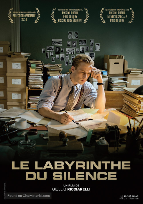 Im Labyrinth des Schweigens - French Movie Poster