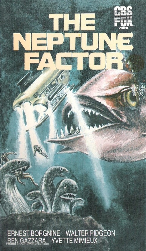 The Neptune Factor - Australian VHS movie cover