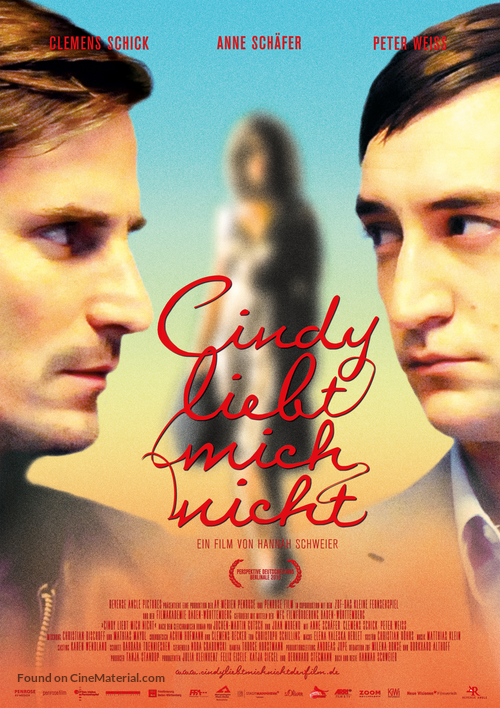 Cindy liebt mich nicht - German Movie Poster