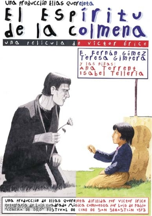 El esp&iacute;ritu de la colmena - Spanish Movie Poster