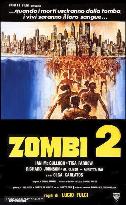 Zombi 2 - Italian Movie Poster
