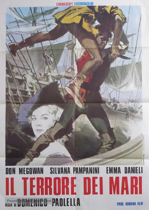Terrore dei mari, Il - Italian Movie Poster