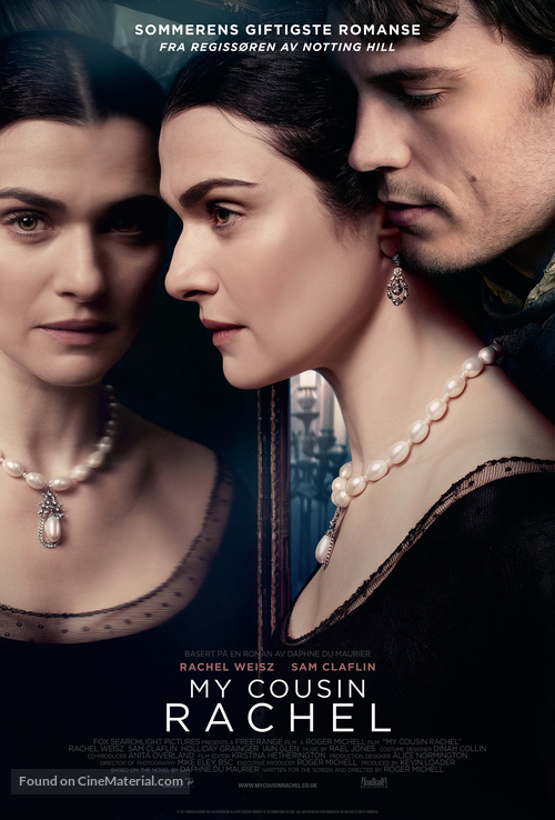 My Cousin Rachel - Norwegian Movie Poster