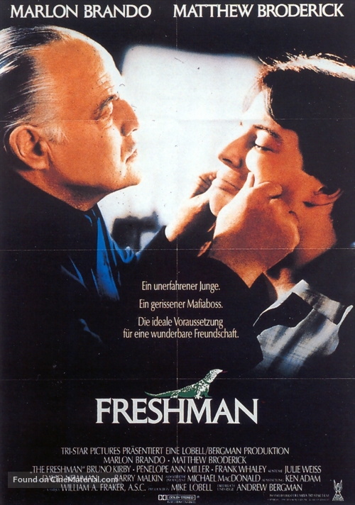 The Freshman - German Movie Poster