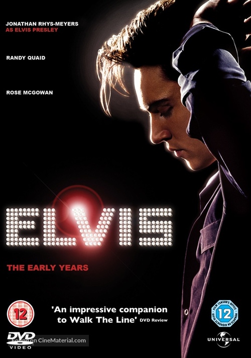 Elvis - British DVD movie cover