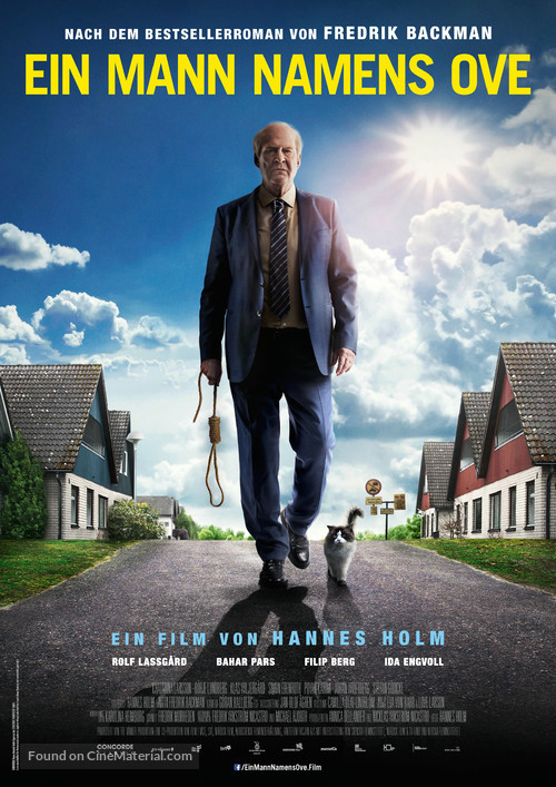 En man som heter Ove - German Movie Poster
