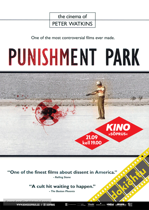 Punishment Park - Estonian Movie Poster