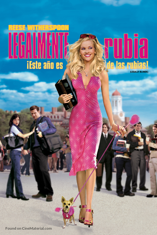 Legally Blonde - Mexican DVD movie cover