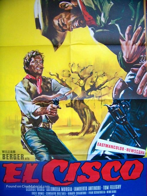 El Cisco - German Movie Poster