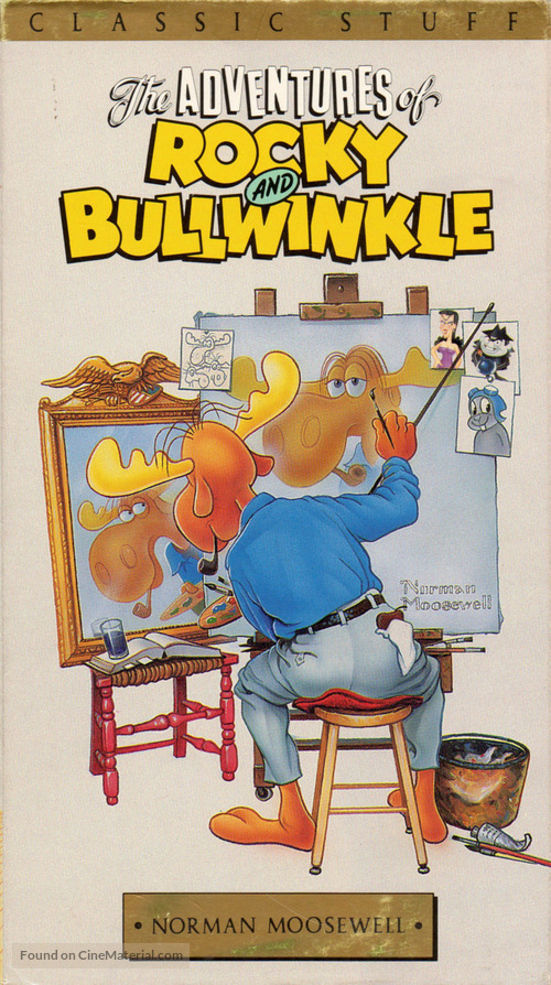 &quot;The Bullwinkle Show&quot; - VHS movie cover