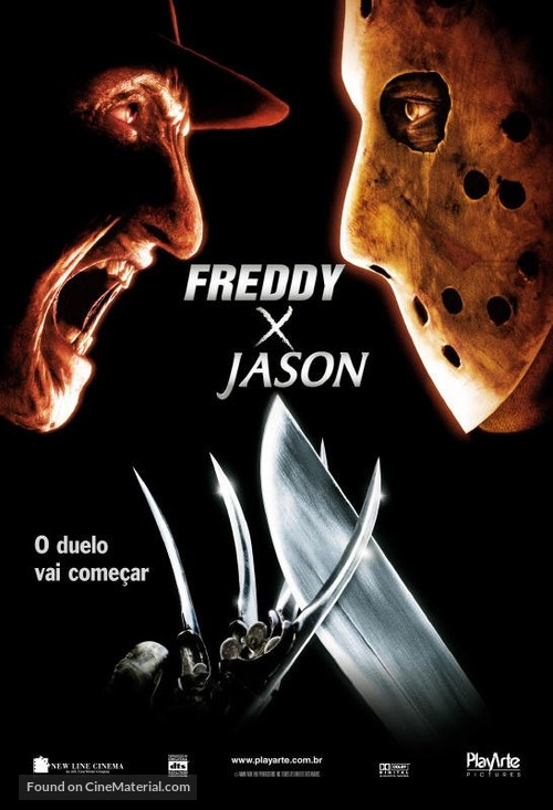 Freddy vs. Jason - Brazilian Video release movie poster
