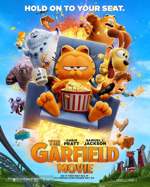 The Garfield Movie - British Movie Poster