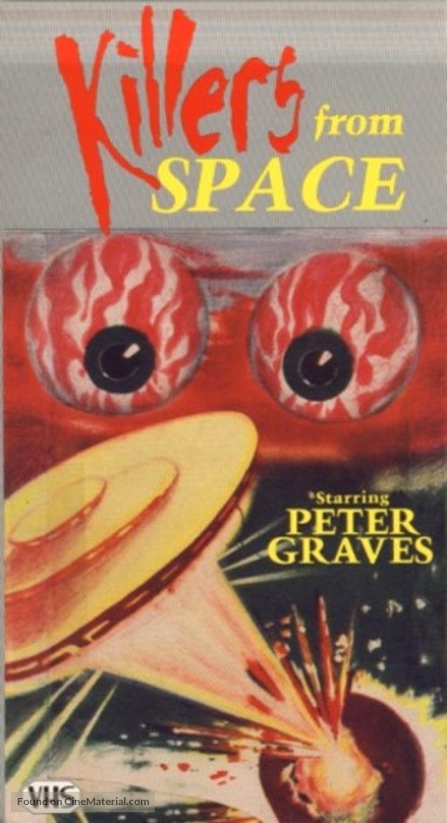 Killers from Space - VHS movie cover