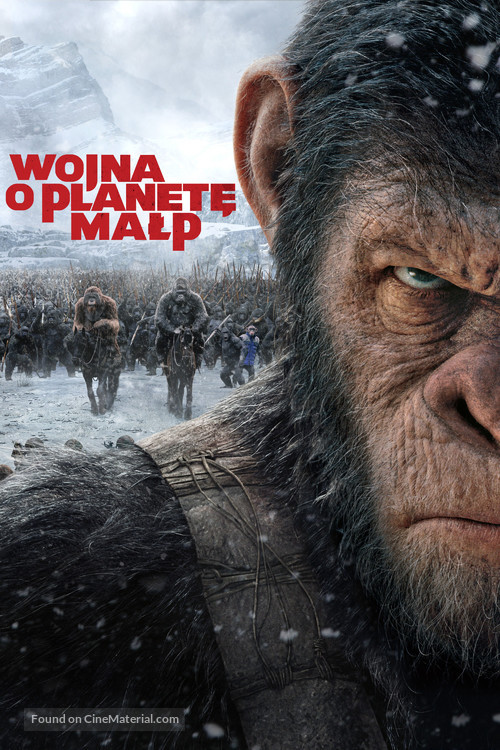 War for the Planet of the Apes - Polish Movie Cover