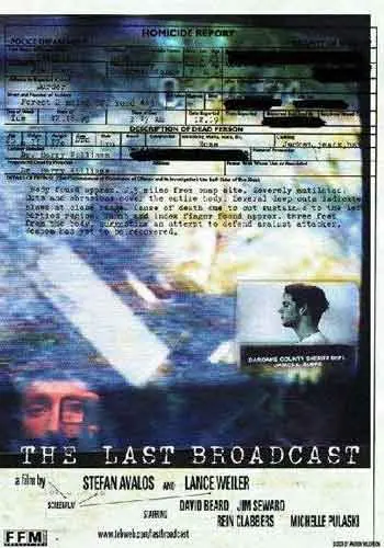 The Last Broadcast - poster