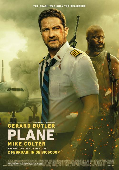 Plane - Dutch Movie Poster