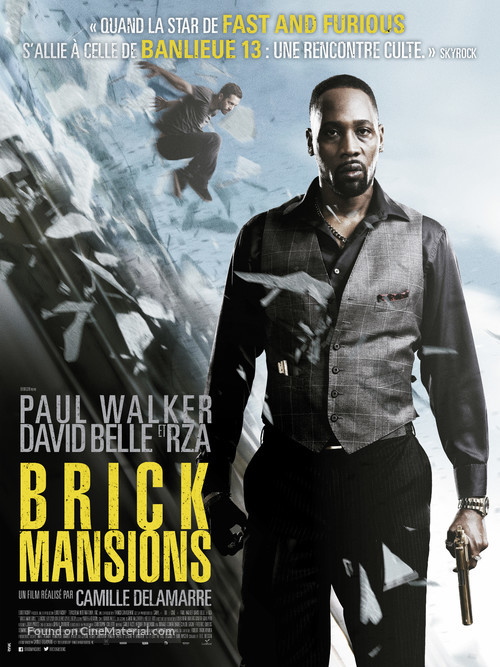 Brick Mansions - French Movie Poster