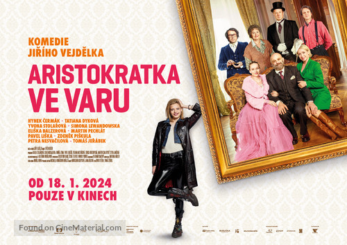 Aristokratka ve varu - Czech Movie Poster