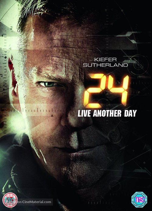 &quot;24: Live Another Day&quot; - British DVD movie cover