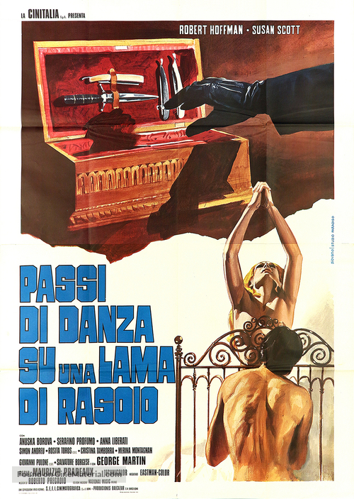 Passi di danza su una lama di rasoio - Italian Movie Poster