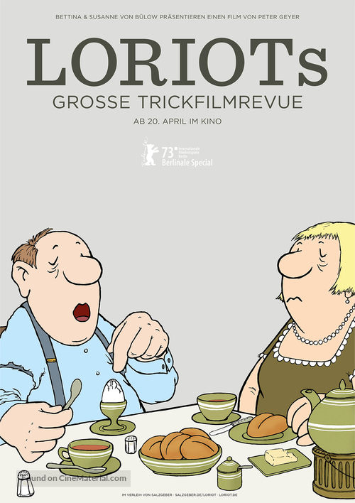 Loriots gro&szlig;e Trickfilmrevue - German Movie Poster