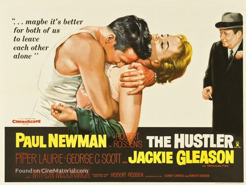 The Hustler - British Movie Poster