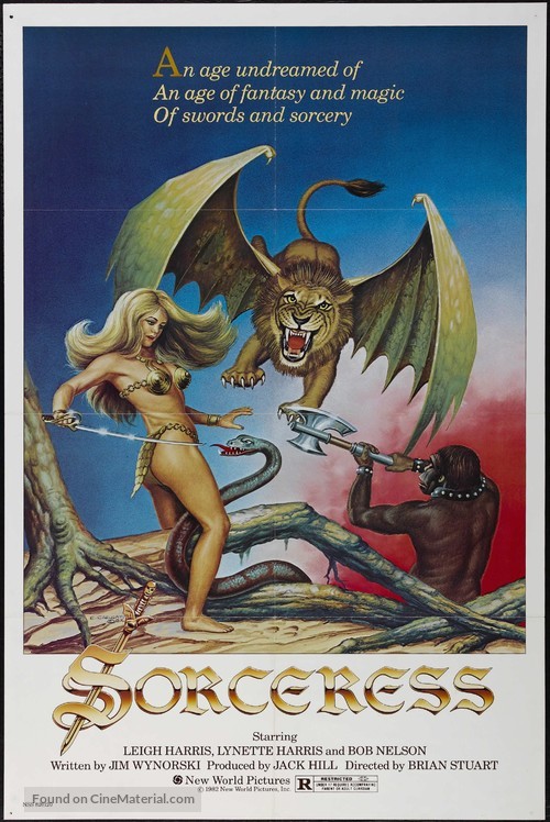 Sorceress - Theatrical movie poster