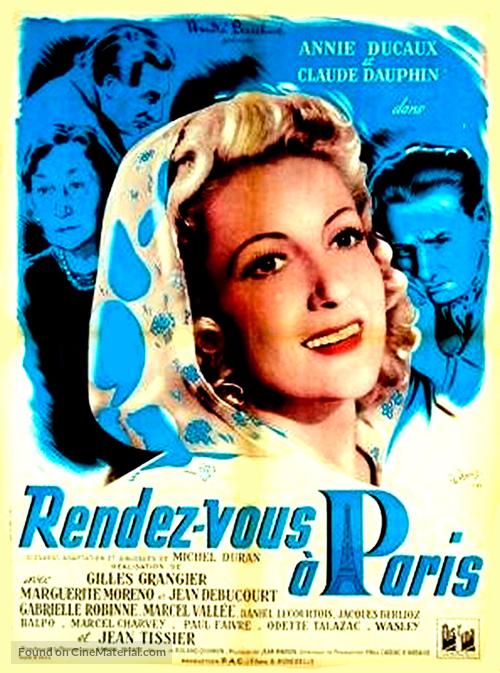 Rendez-vous &agrave; Paris - French Movie Poster