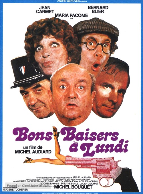 Bons baisers... &Atilde;&nbsp; lundi - French Movie Poster