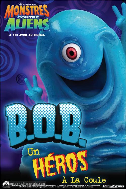 Monsters vs. Aliens - French Movie Poster