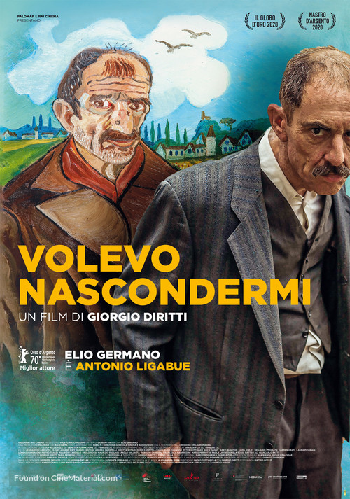 Volevo nascondermi - Swiss Movie Poster